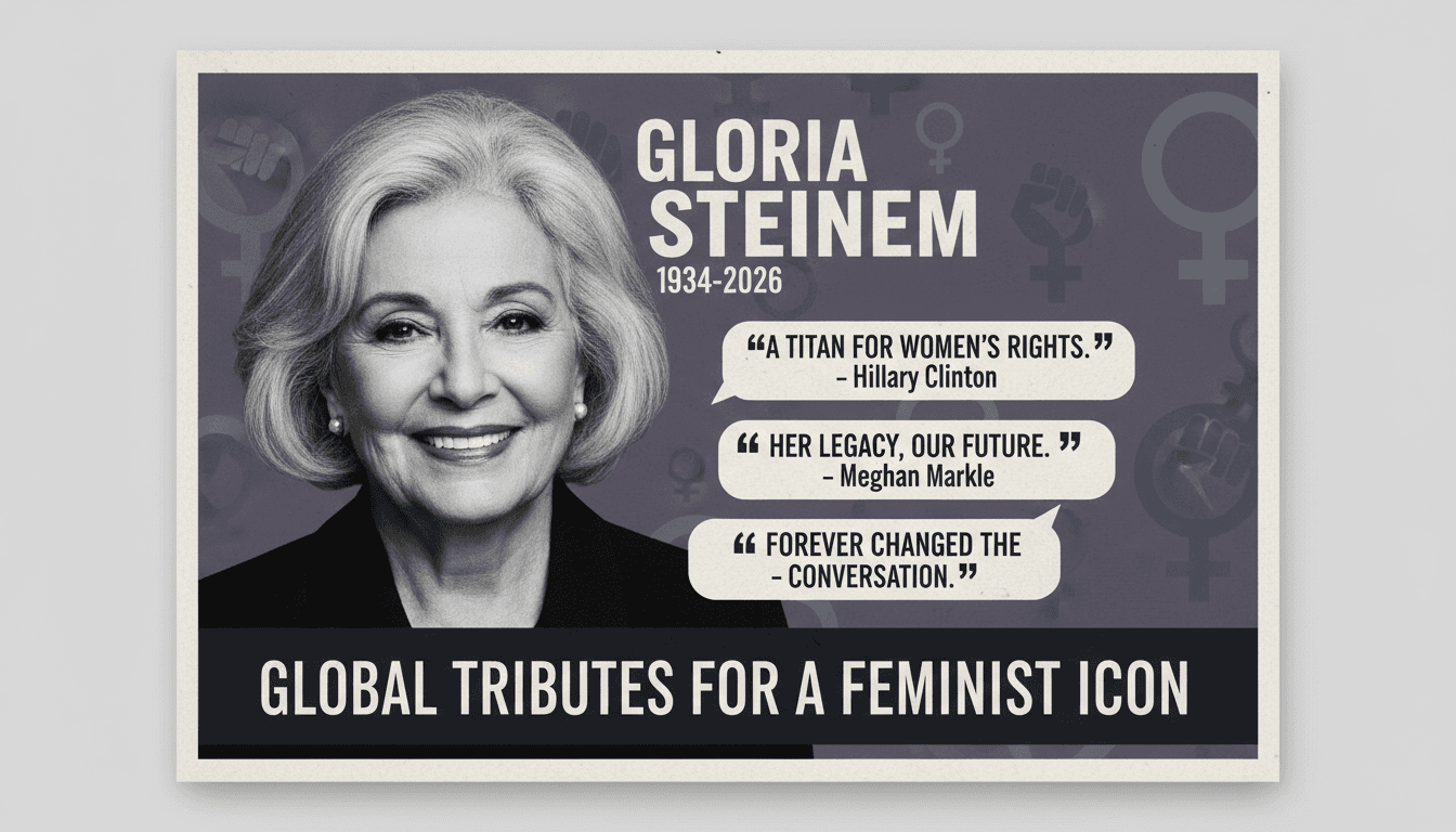 Gloria Steinem Passes Away at 92 Sparking Global Tributes