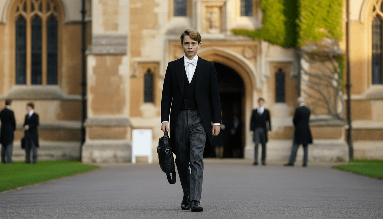 Prince George Begins Attendance at Eton College