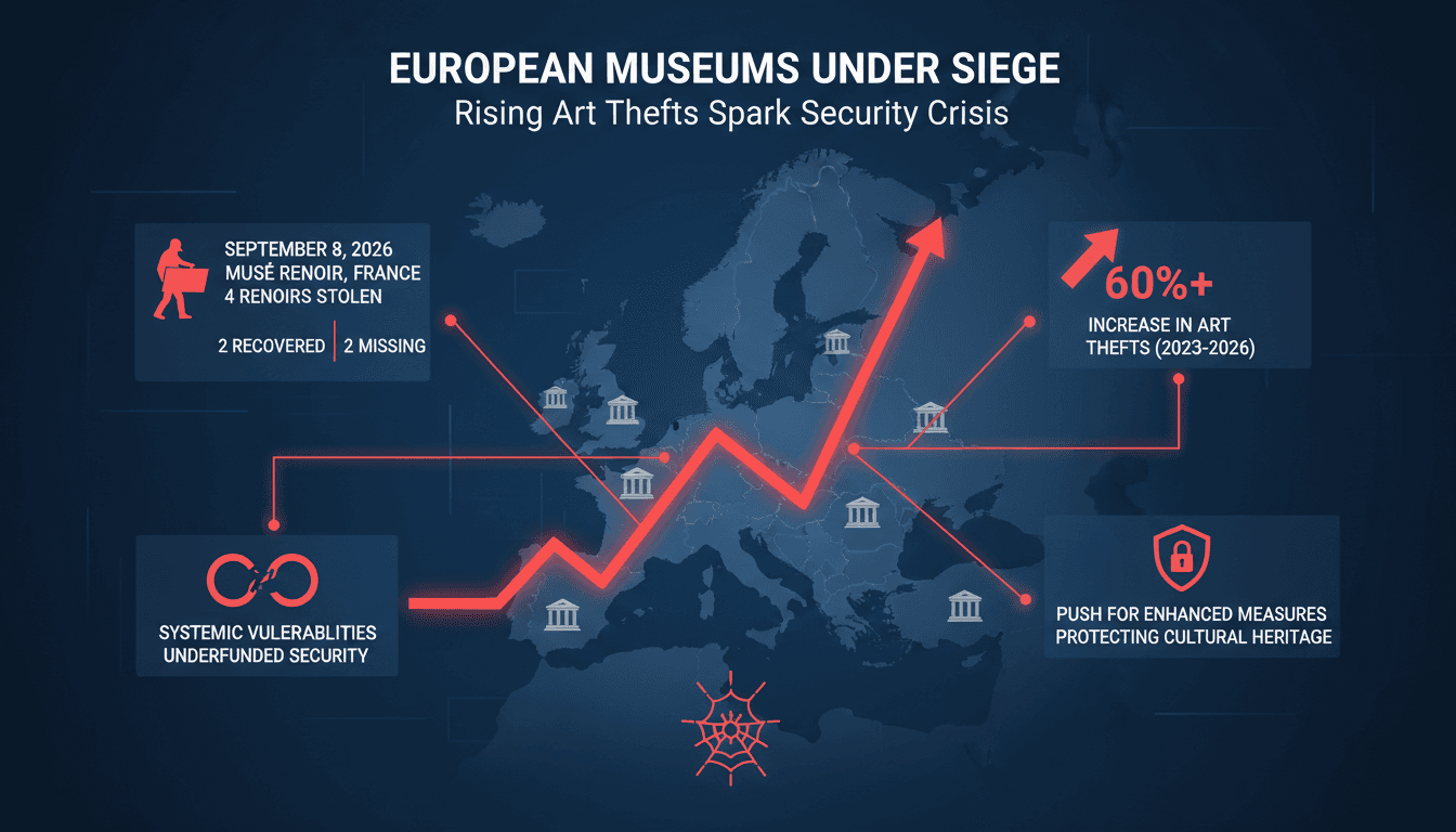 European Museums Face Increased Threats Following Recent Art Heists