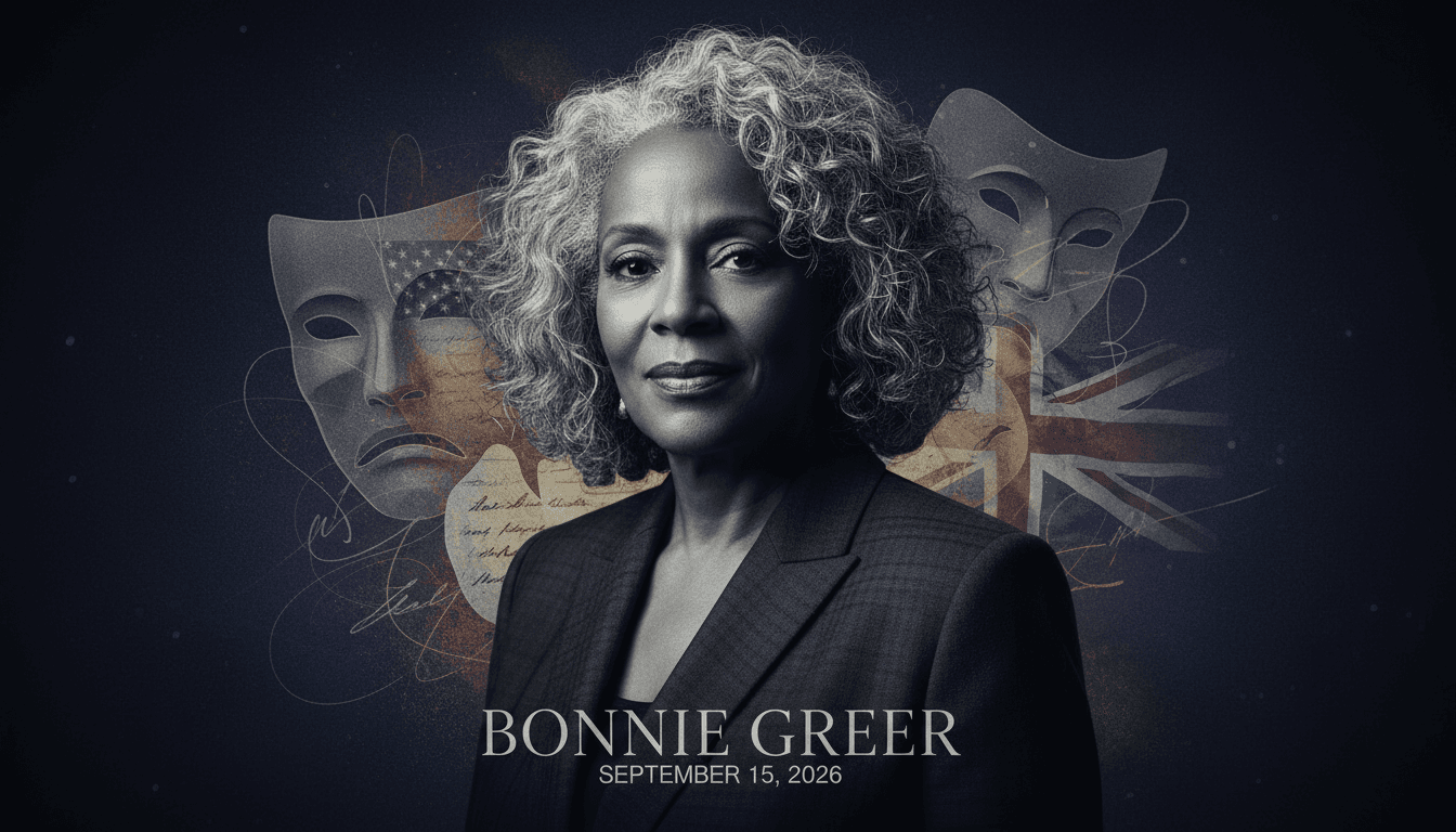 A portrait of Bonnie Greer,