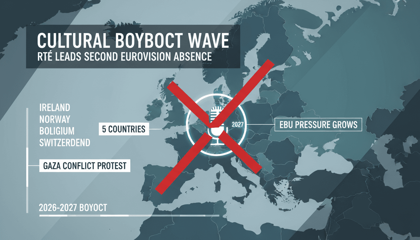Ireland's RTÉ Announces Second Consecutive Eurovision Boycott Over Gaza Conflict