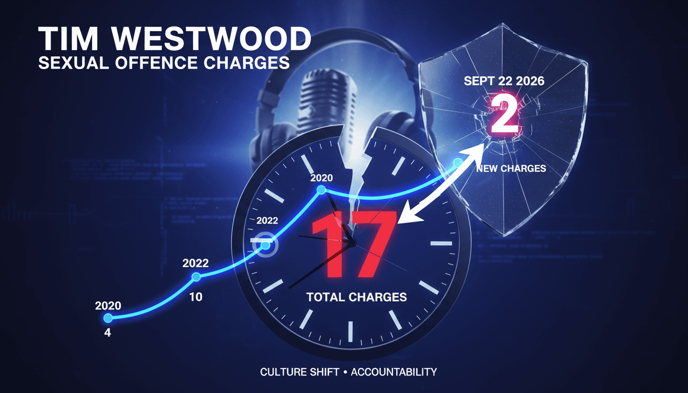 Tim Westwood Faces Two Additional Sexual Offence Charges Bringing Total to 17