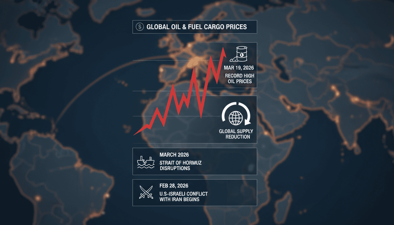 Record High Oil Prices Amid Ongoing U.S.-Israeli Conflict with Iran