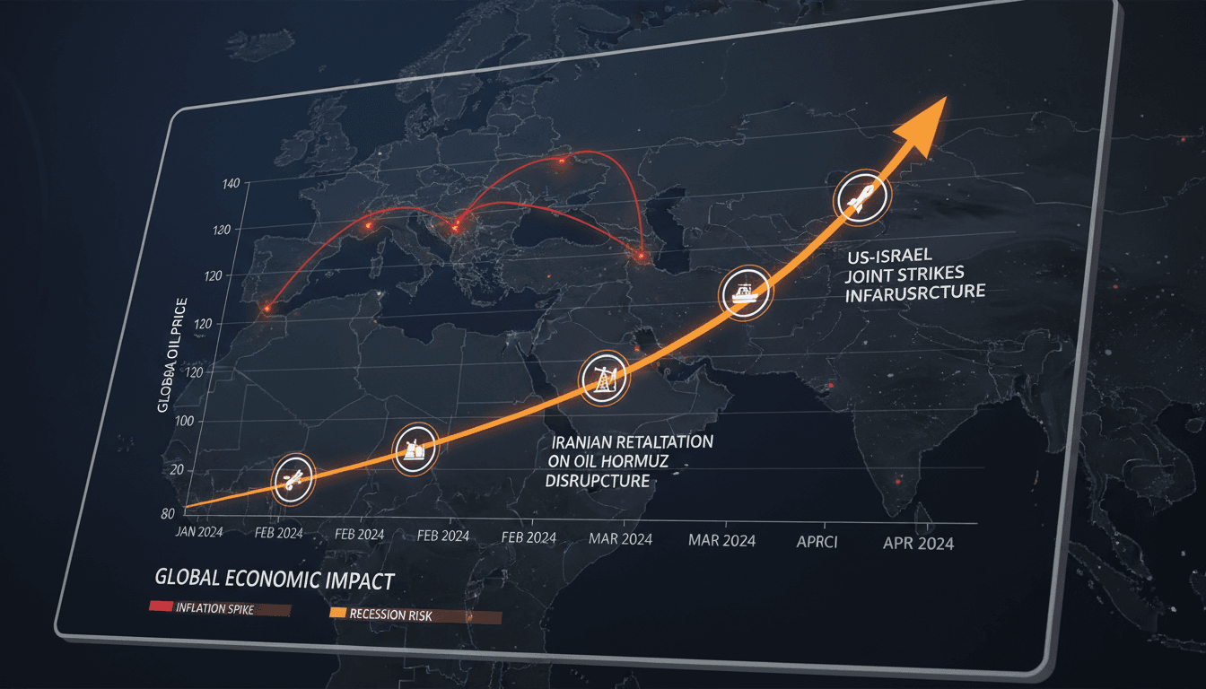 US-Israel military actions against Iran escalate, threatening global energy supply and economy