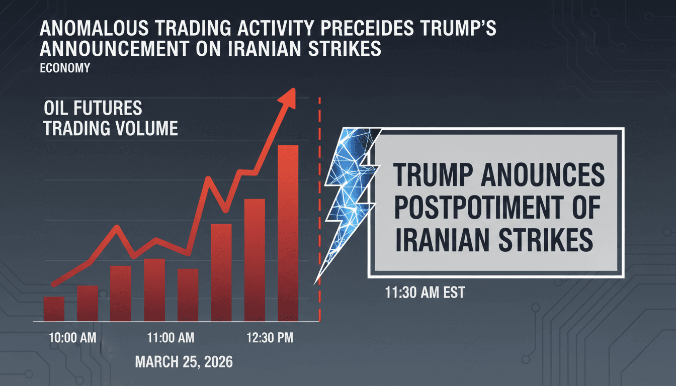 Anomalous Trading Activity Precedes Trump's Announcement on Iranian Strikes