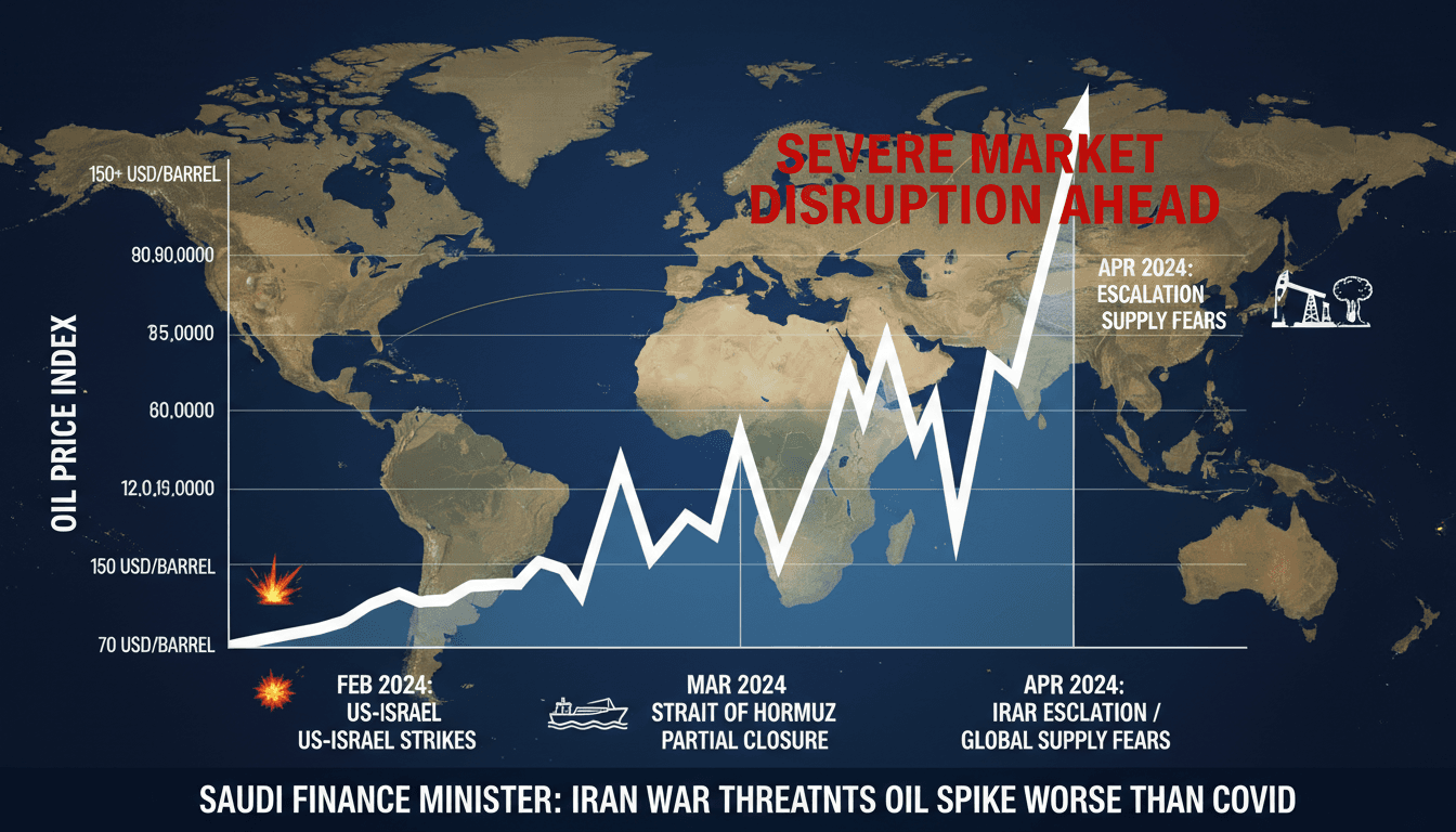 Saudi Finance Minister Warns of Severe Oil Market Disruptions Due to Ongoing Iran War
