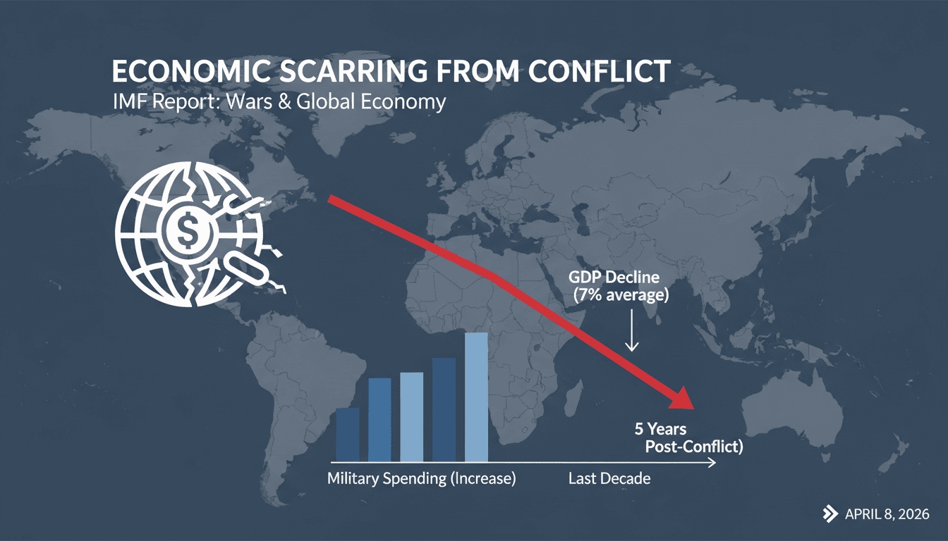 IMF Reports Significant Economic Impact of Wars on Affected Nations