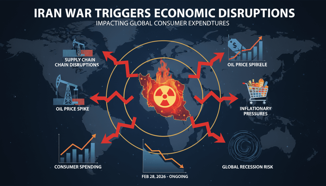 Iran War Triggers Economic Disruptions Impacting Global Consumer Expenditures