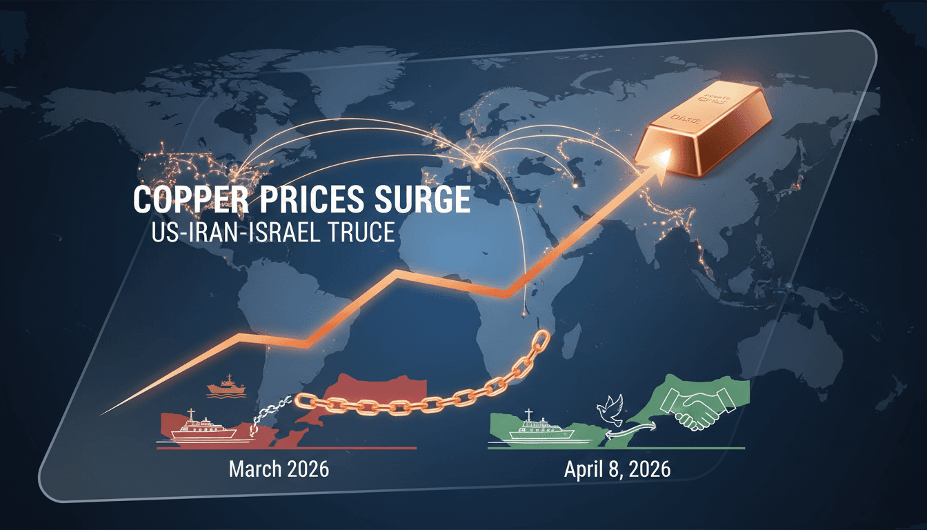 Copper Prices Surge Following US-Iran-Israel Truce in Strait of Hormuz