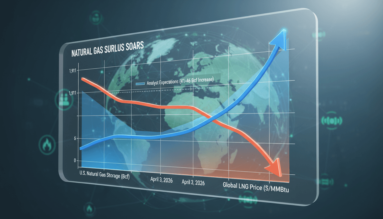 EIA Reports Significant Natural Gas Storage Increase Exceeding Analyst Expectations