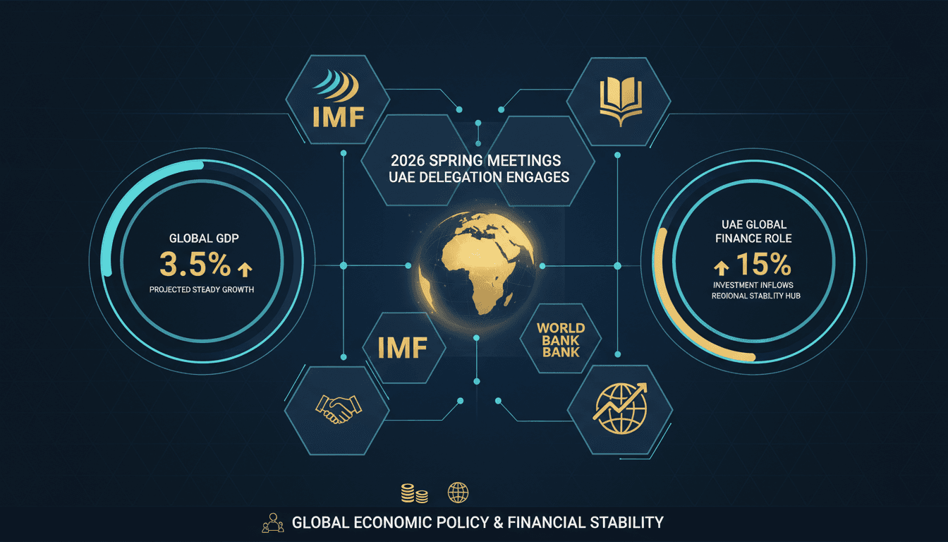 UAE Delegation Engages in 2026 IMF and World Bank Spring Meetings