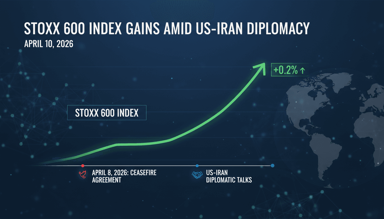 STOXX 600 Index Gains 0.2% Amid US-Iran Diplomatic Talks