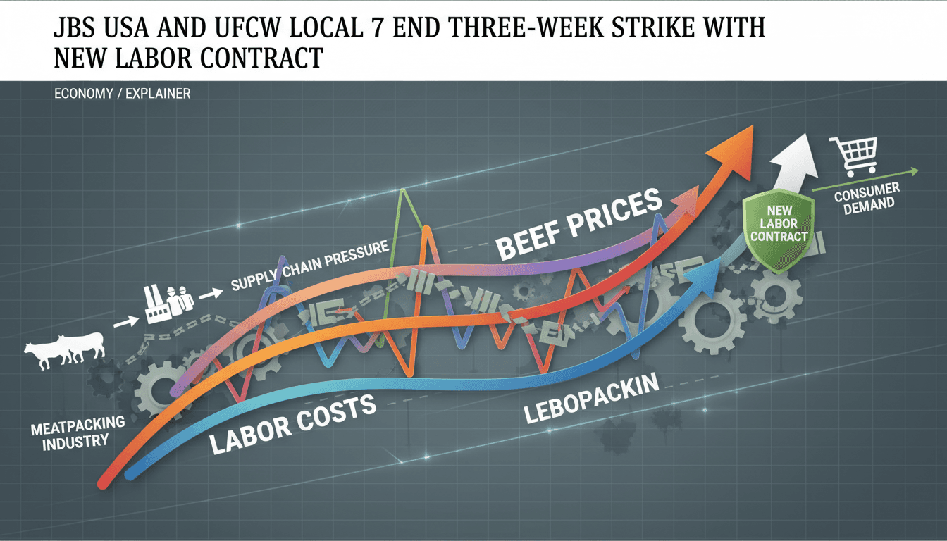 JBS USA and UFCW Local 7 End Three-Week Strike with New Labor Contract
