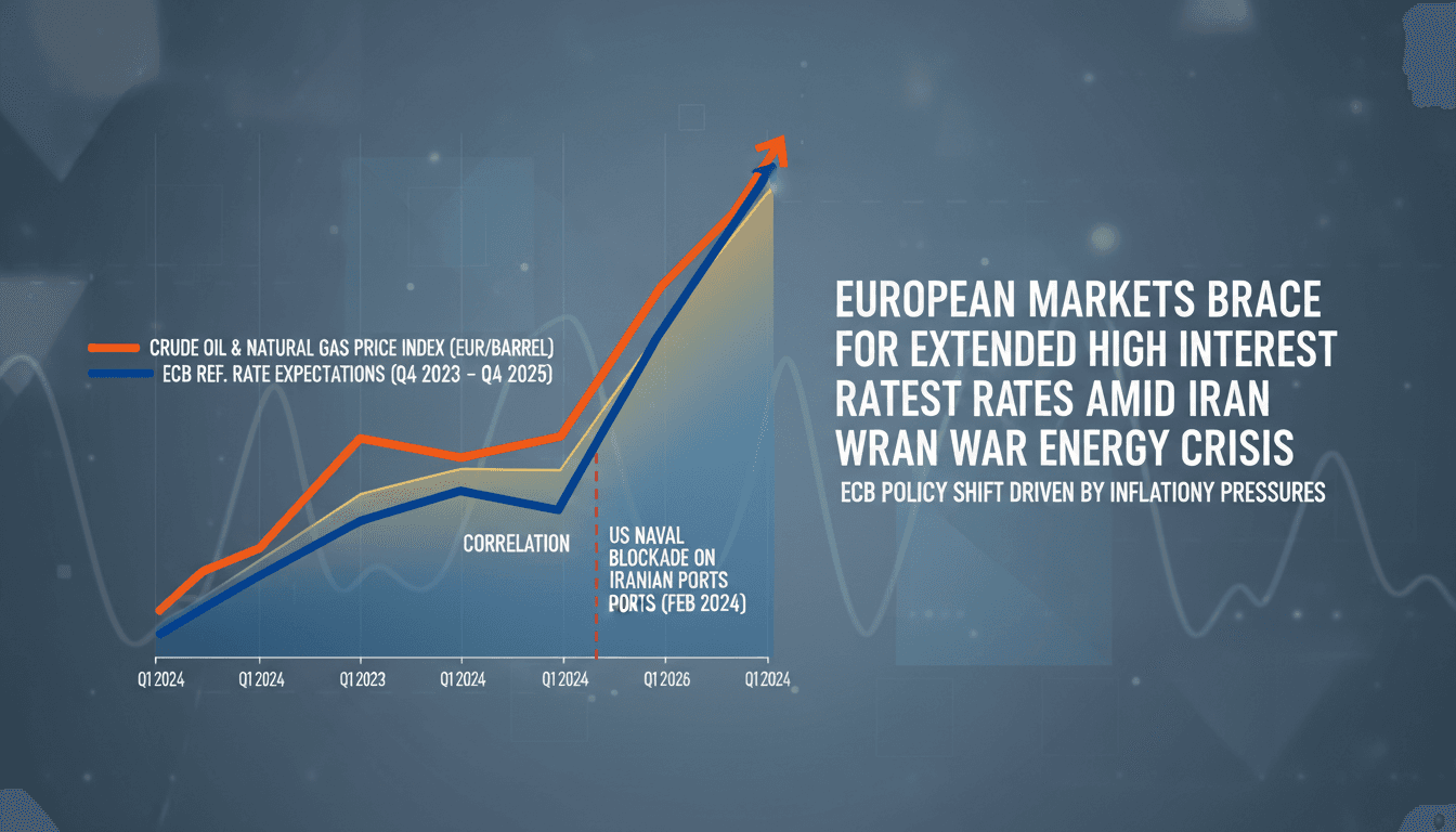 European Markets Brace for Extended High Interest Rates Amid Iran War Energy Crisis