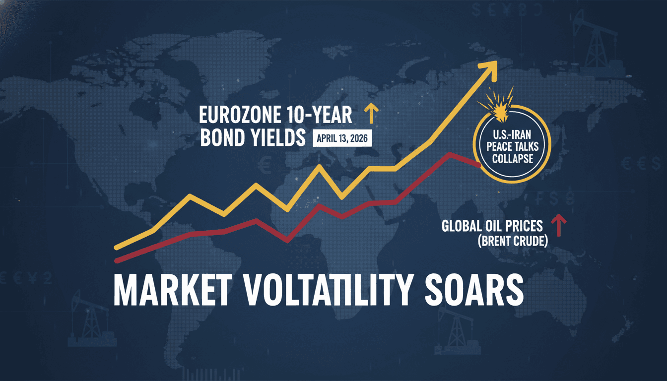 Eurozone Bond Yields Surge Following U.S.-Iran Peace Talks Breakdown