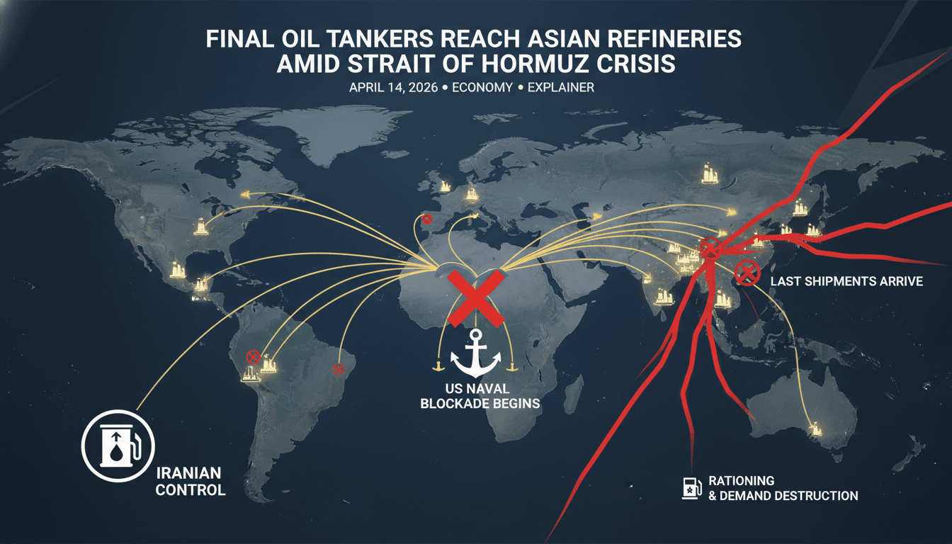 Final Oil Tankers Reach Asian Refineries Amid Strait of Hormuz Crisis