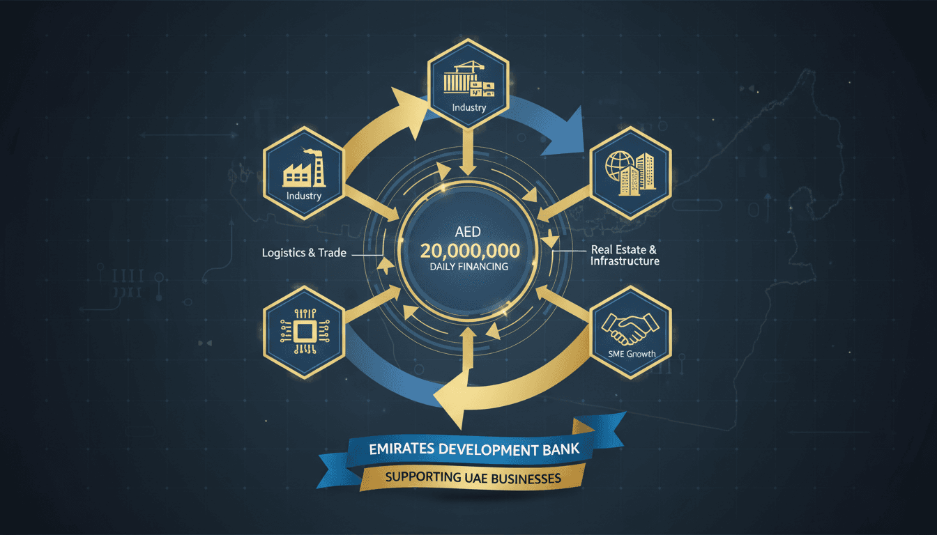 Emirates Development Bank Initiates AED 20 Million Daily Financing to Support UAE Businesses