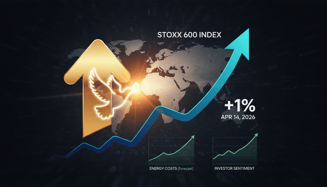 European Stocks Rise on Hopes of US-Iran Peace Talks