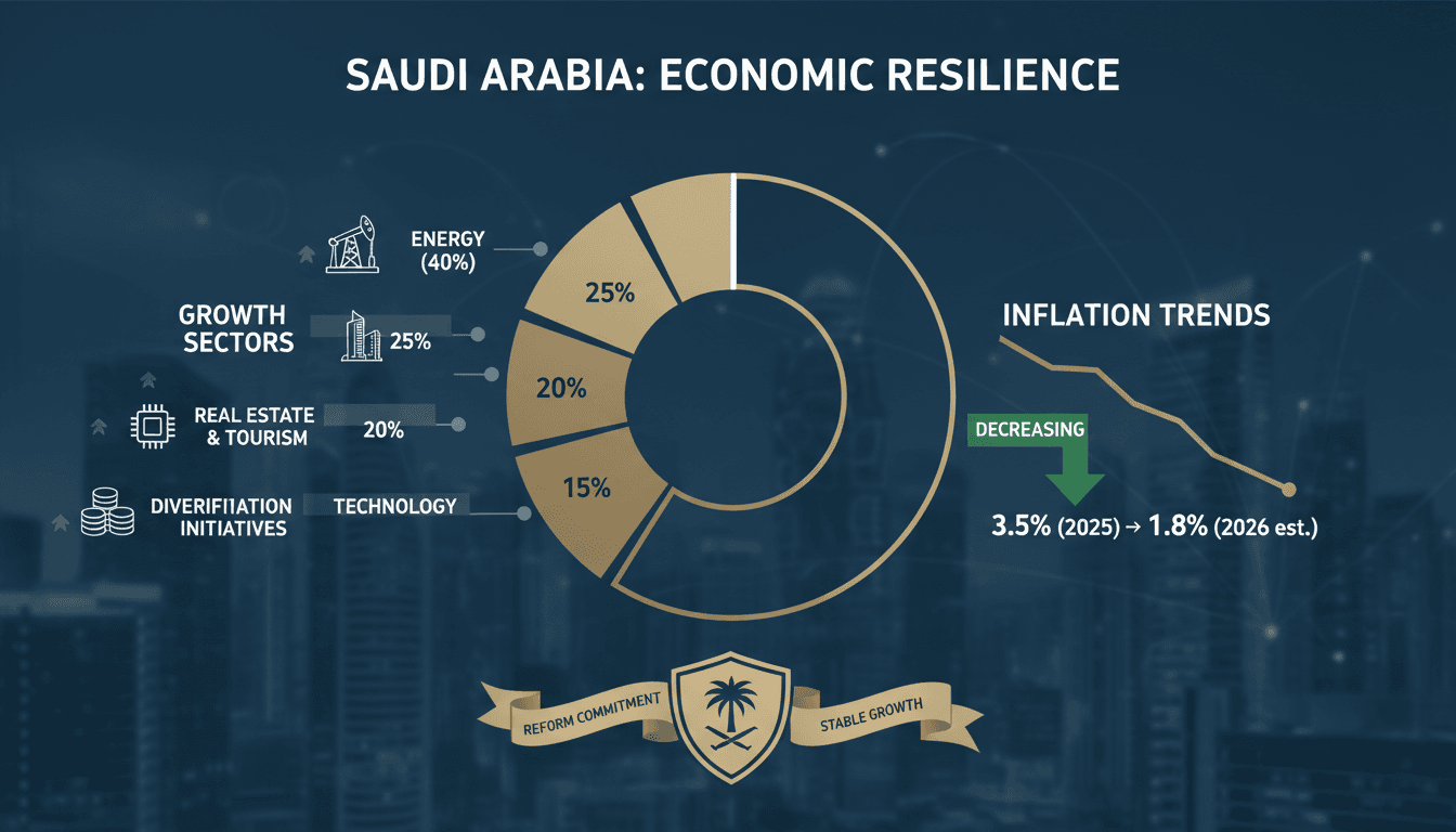 Saudi Finance Minister Highlights Economic Resilience and Reform Commitment