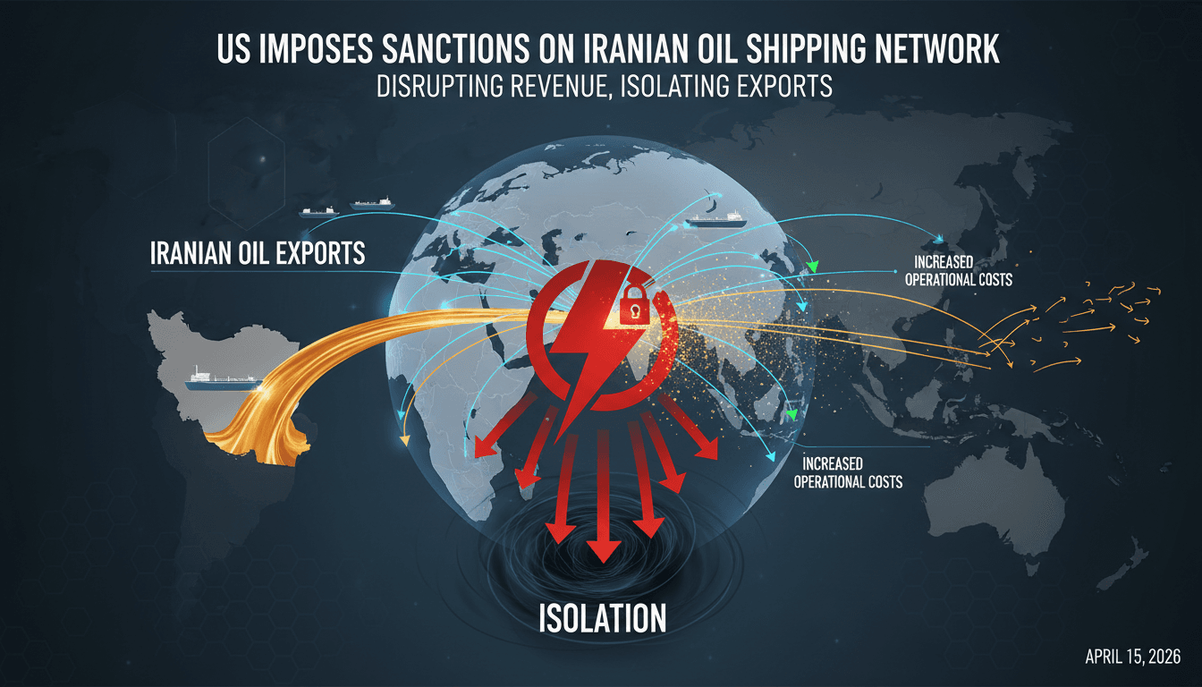US Imposes Sanctions on Iranian Oil Shipping Network Led by Mohammad Hossein Shamkhani