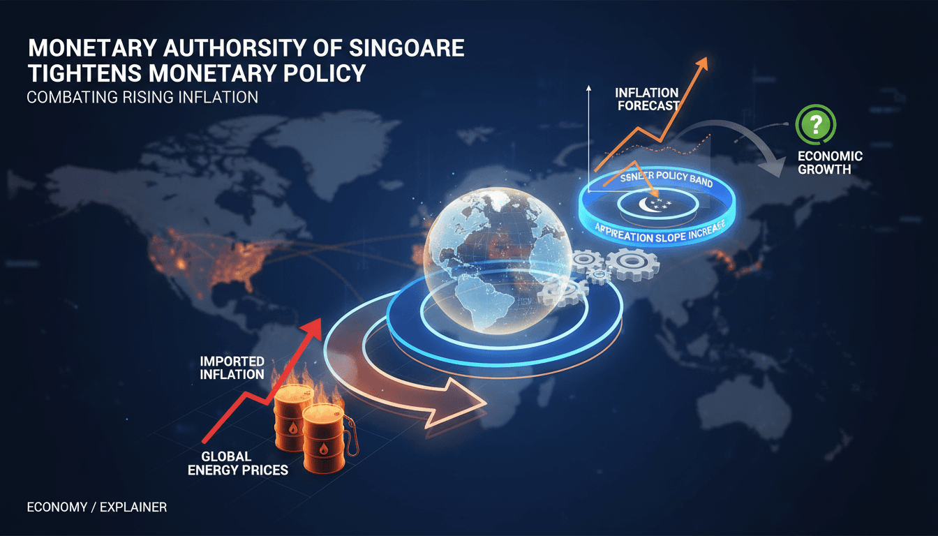Monetary Authority of Singapore Tightens Monetary Policy to Combat Rising Inflation