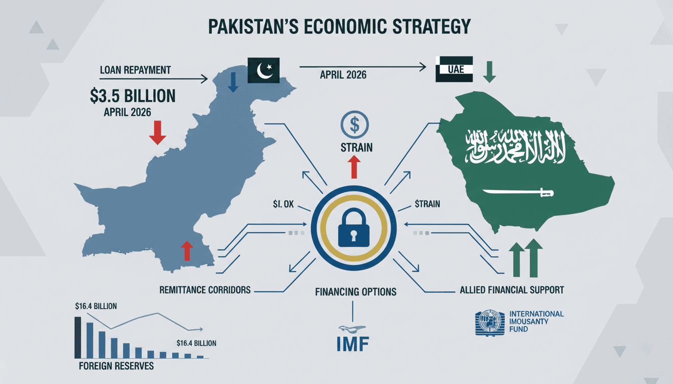 Pakistan Seeks Financing Options to Repay $3.5 Billion UAE Loan Due April 2026