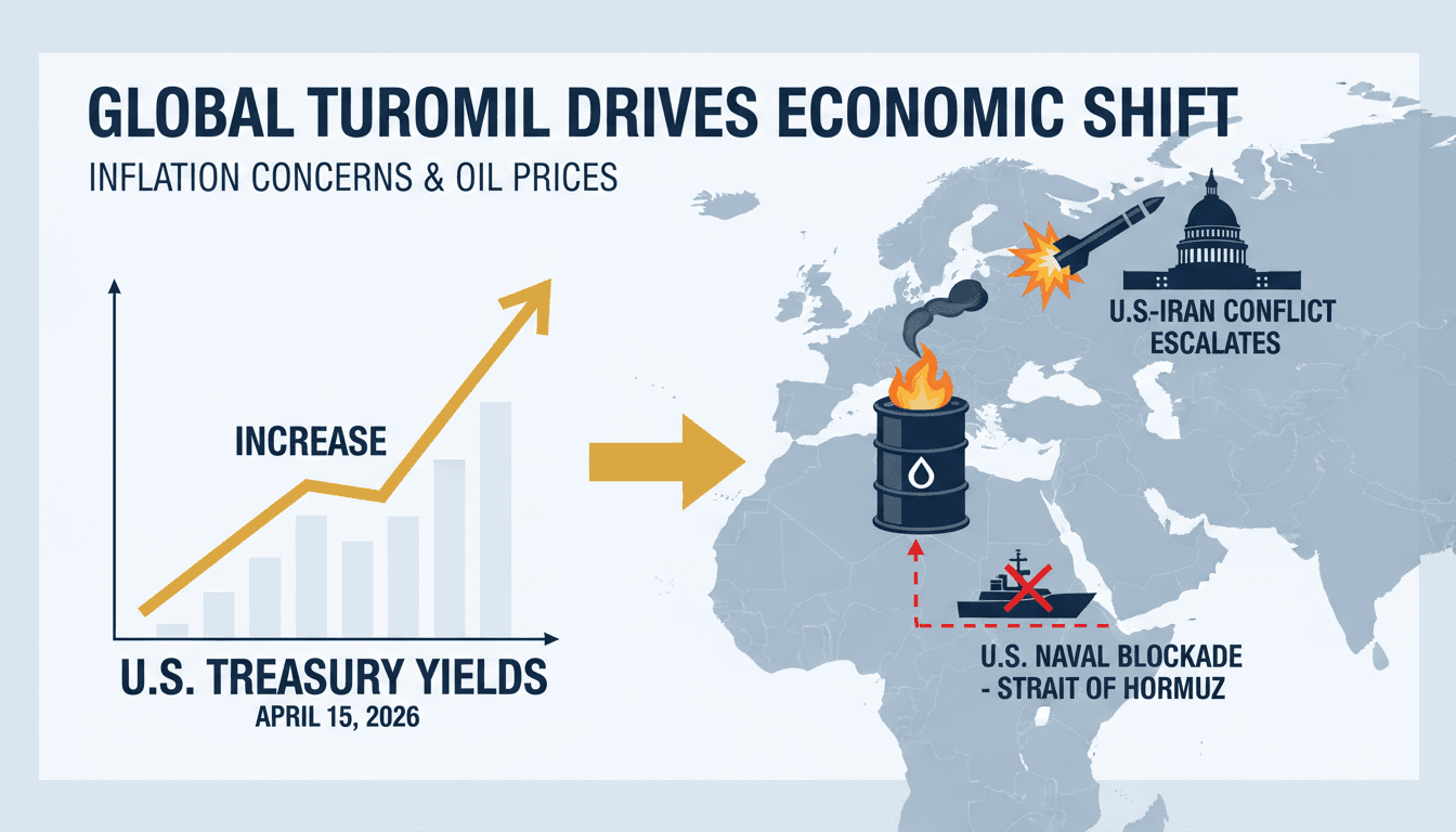 U.S. Treasury Yields Increase Amid Ongoing Middle East Tensions