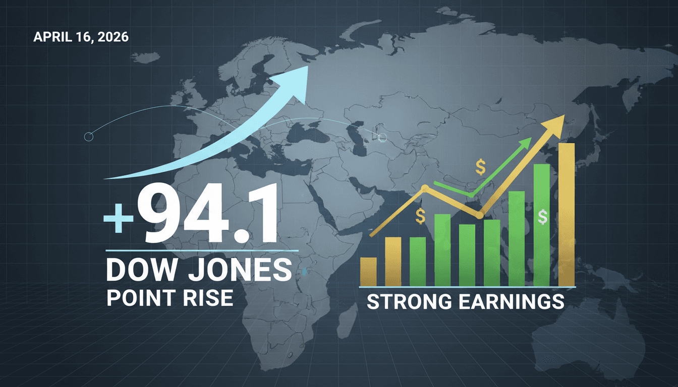 Wall Street Opens Higher Amid Mideast De-escalation and Strong Earnings