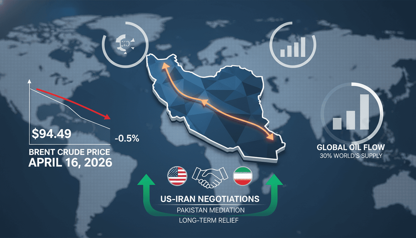 Oil Prices Fall as US-Iran Negotiations Show Signs of Progress