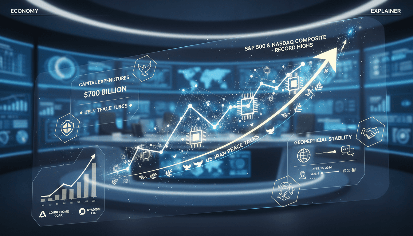 U.S. Stock Market Hits Record Highs Amid AI Investment Surge and US-Iran Peace Talks