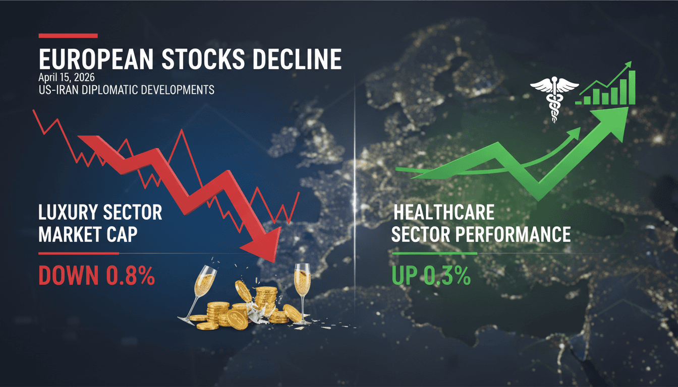 European Stocks Decline Amid Mixed Earnings and US-Iran Diplomatic Developments