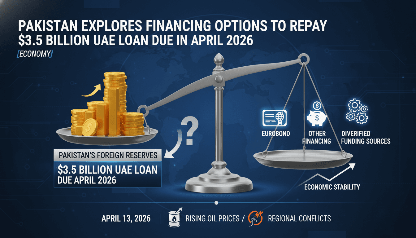 Pakistan Explores Financing Options to Repay $3.5 Billion UAE Loan Due in April 2026