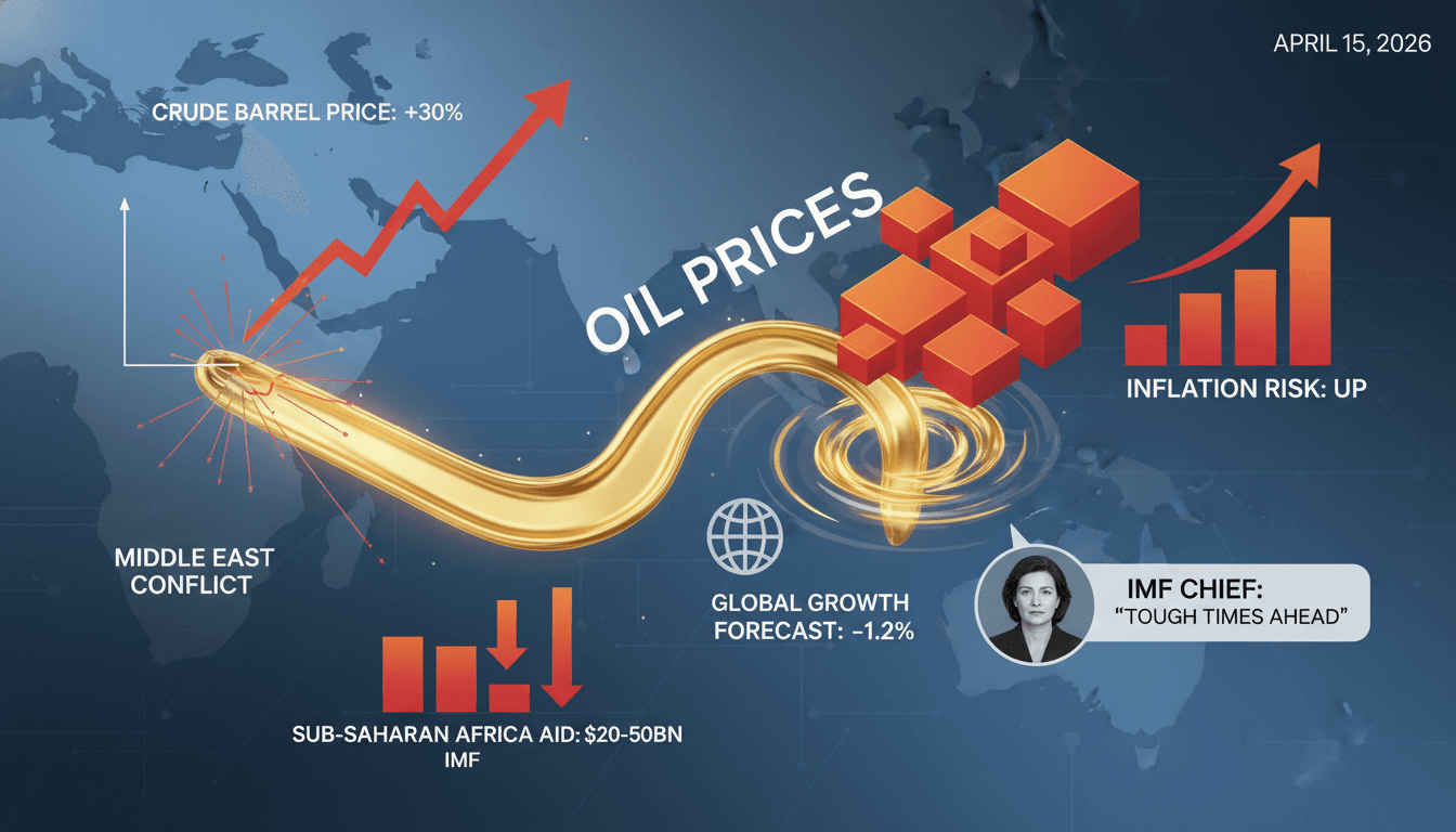 IMF Chief Warns of Economic Challenges Due to Ongoing Middle East Conflict and High Oil Prices