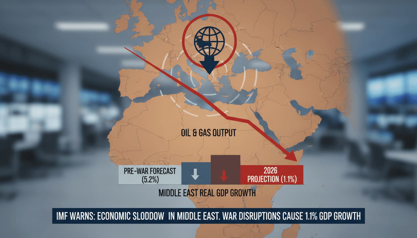 IMF Warns of Economic Slowdown in Middle East Due to Ongoing War Disruptions