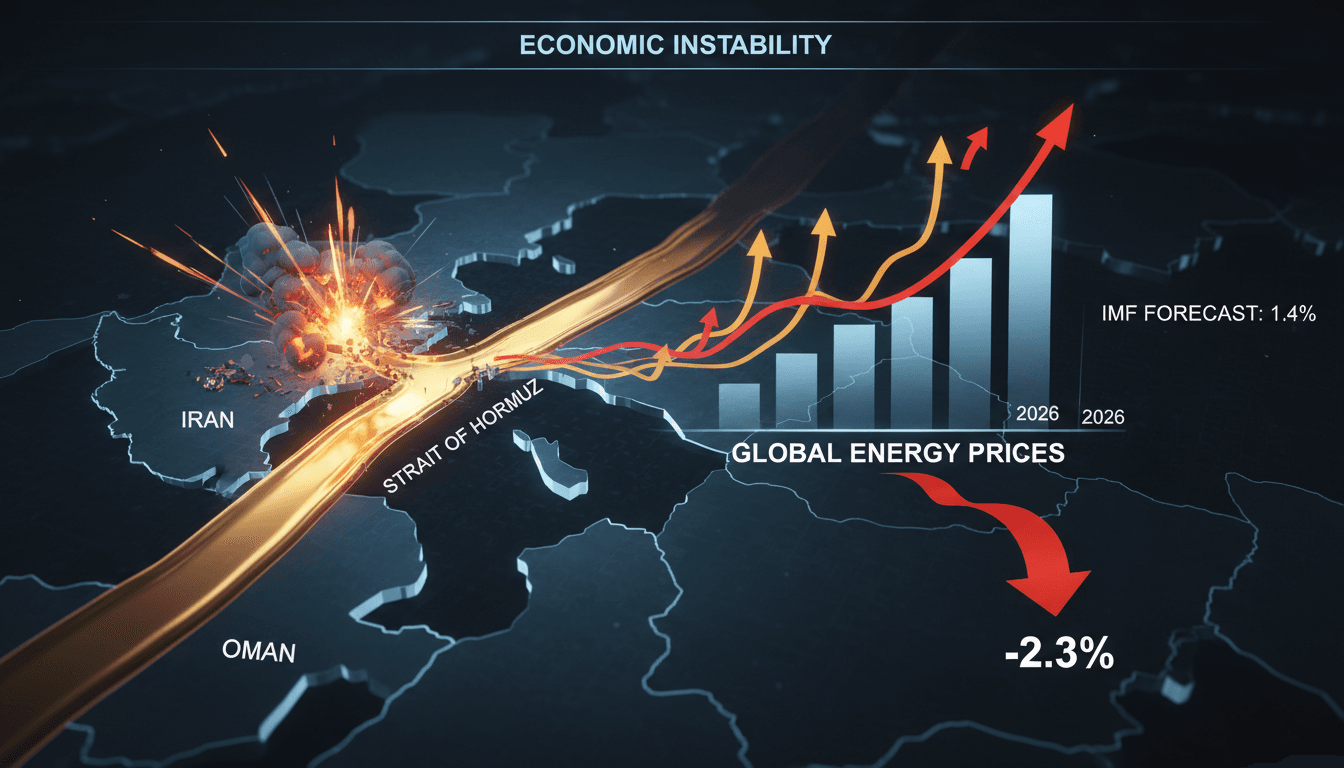 IMF Lowers MENAP Growth Forecast to 1.4% for 2026 Due to Iran War Disruptions