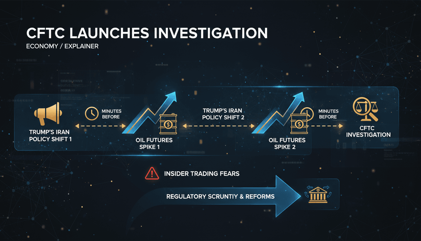 CFTC Launches Investigation into Suspicious Oil Futures Trades Linked to Trump Iran Policy Changes