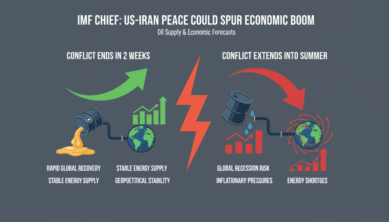 IMF Chief Predicts Rapid Global Economic Recovery if US-Iran Conflict Ends Soon
