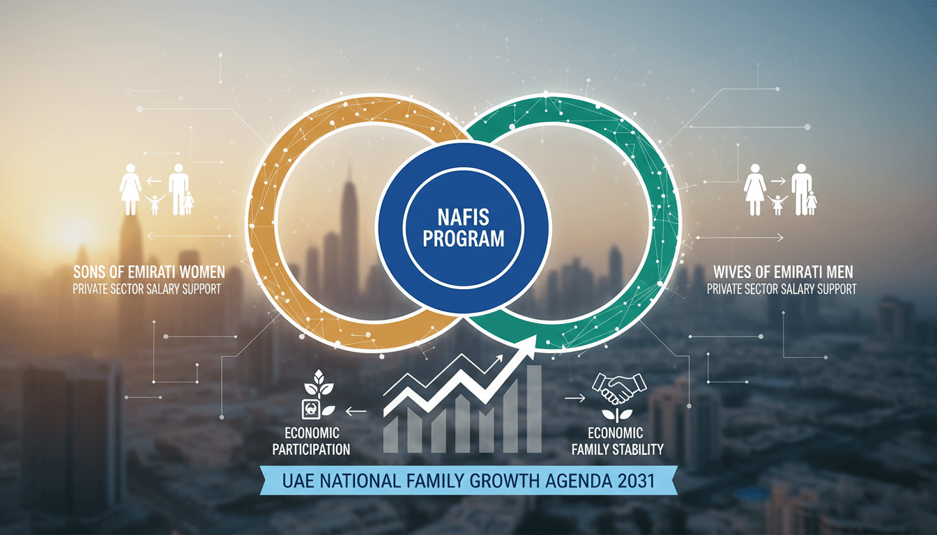 UAE Nafis Program Expands Salary Support to Include Sons and Wives of Emirati Citizens