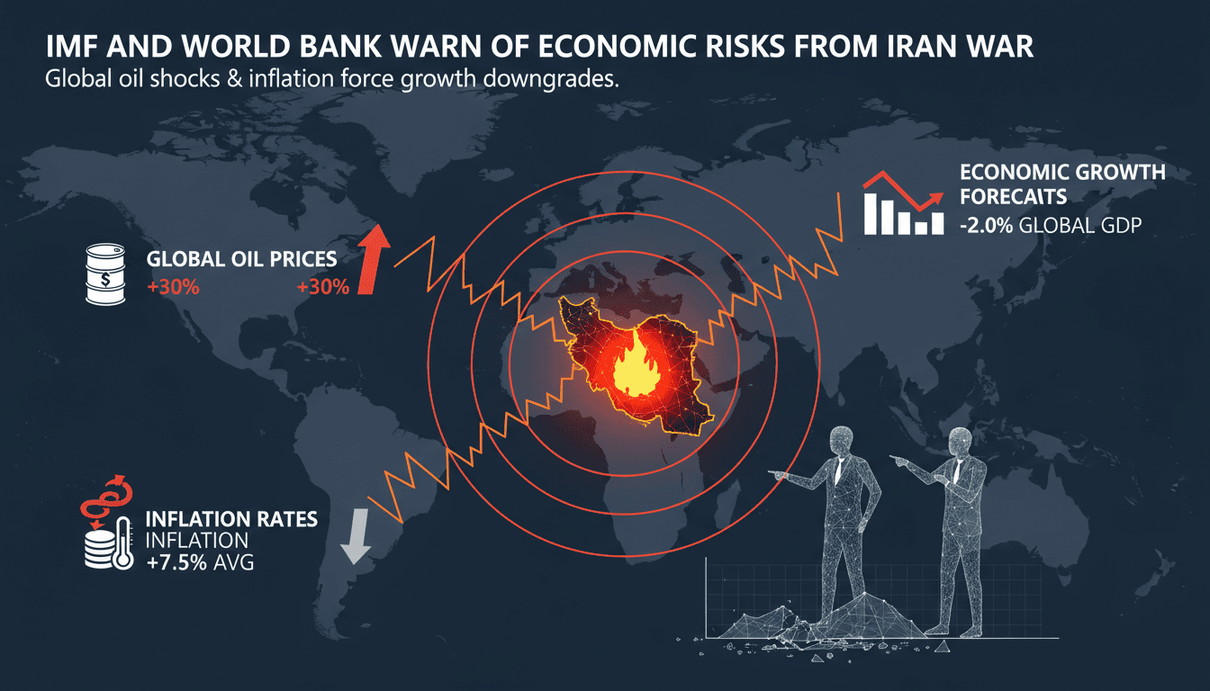 IMF and World Bank Warn of Economic Risks from Iran War