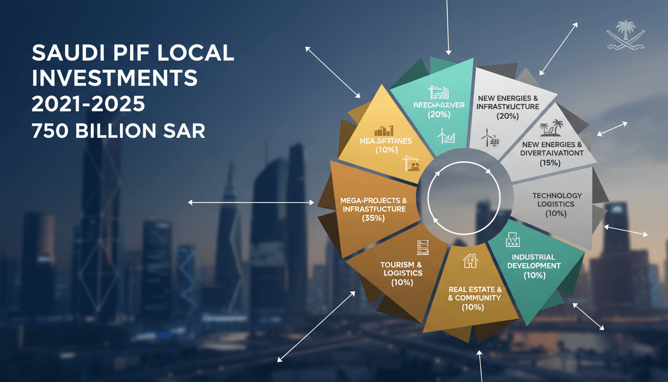 Saudi PIF Announces 750 Billion Riyals Investment in Local Projects from 2021 to 2025