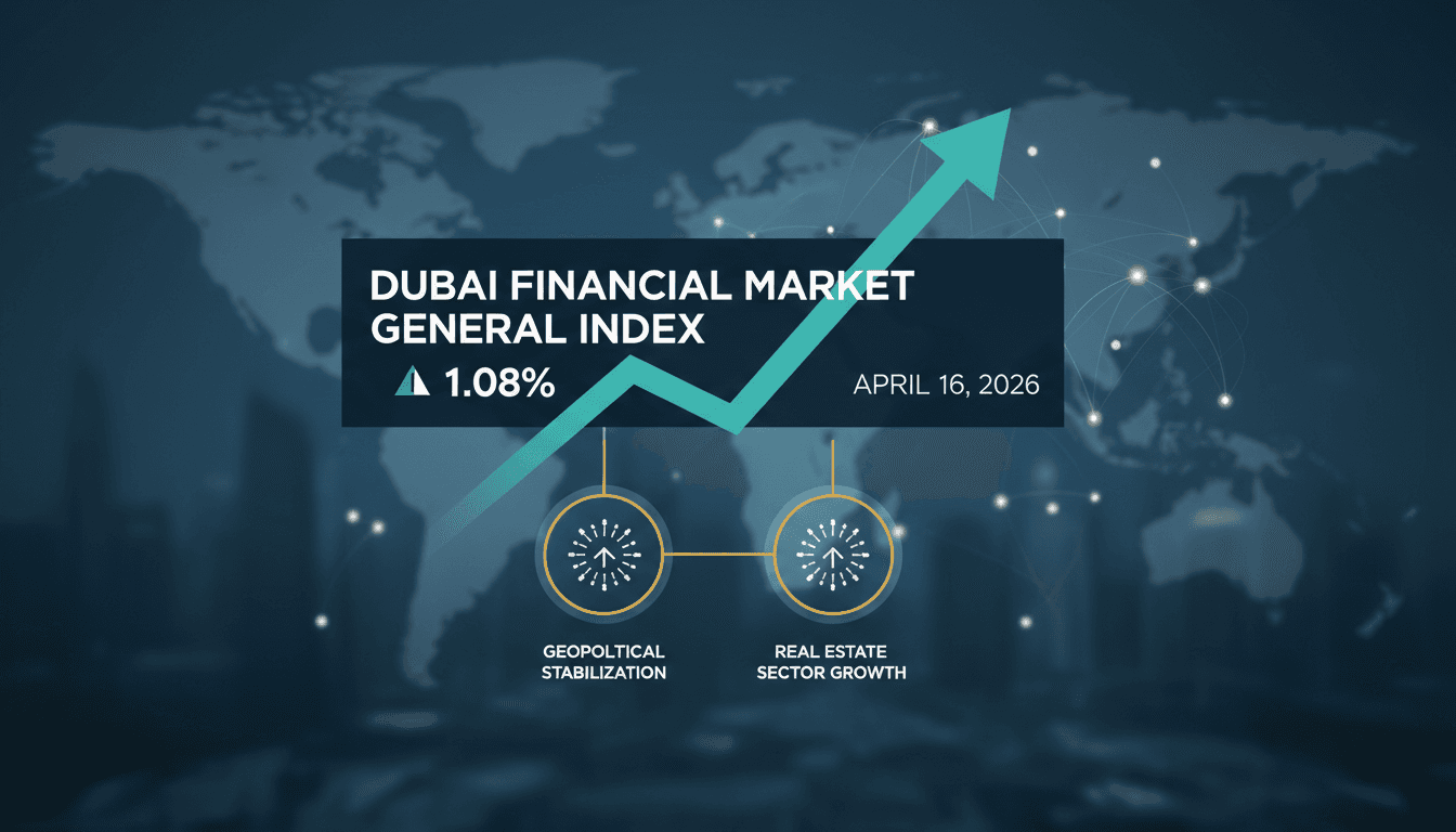 UAE Stock Markets Lead Gulf Rally with Dubai Index Rising 1.08 Percent