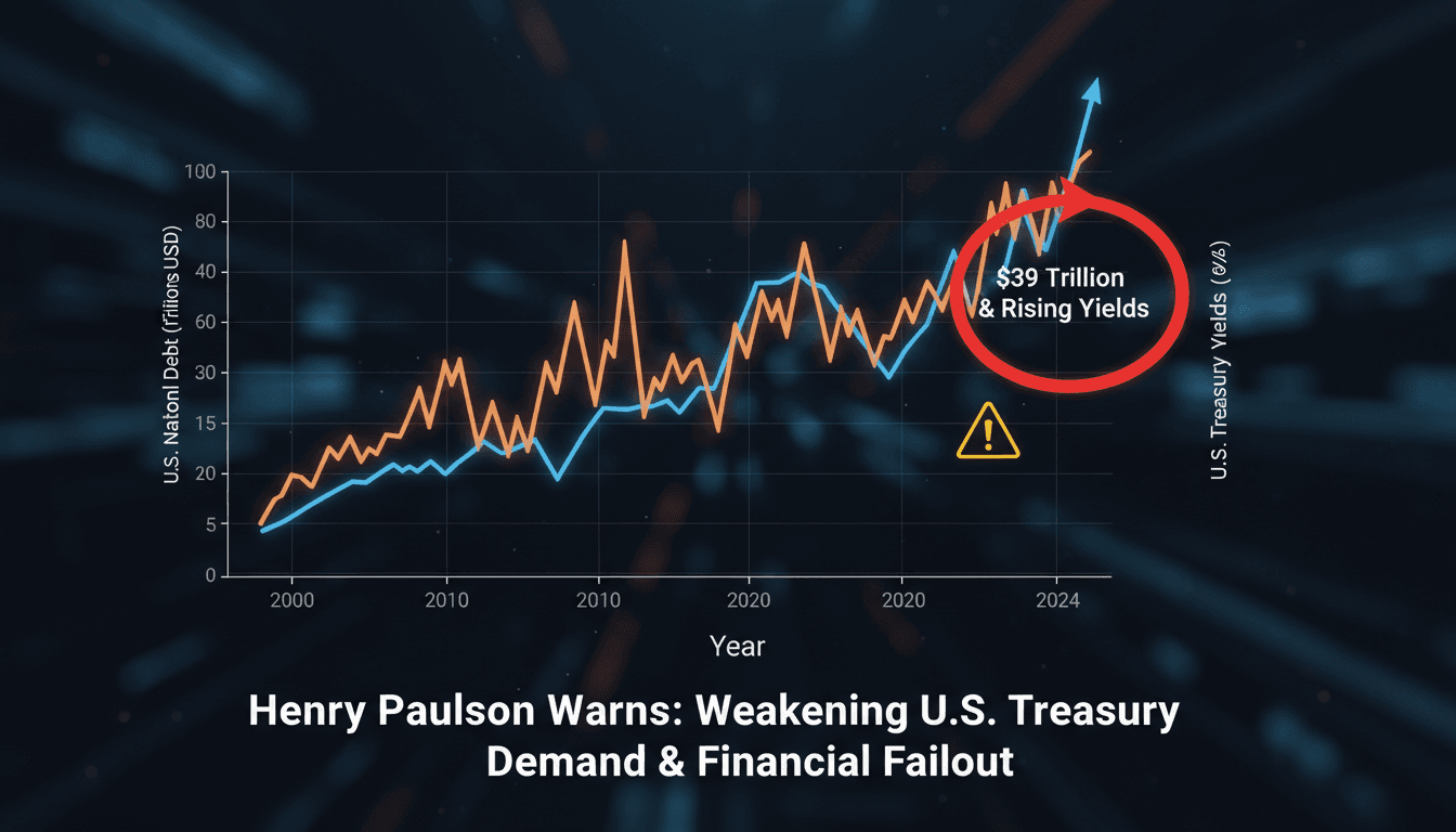 Henry Paulson Warns of Financial Fallout from Weakening U.S. Treasury Demand