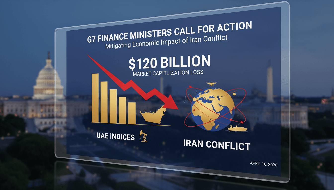 G7 Finance Ministers Call for Action to Mitigate Economic Impact of Iran Conflict