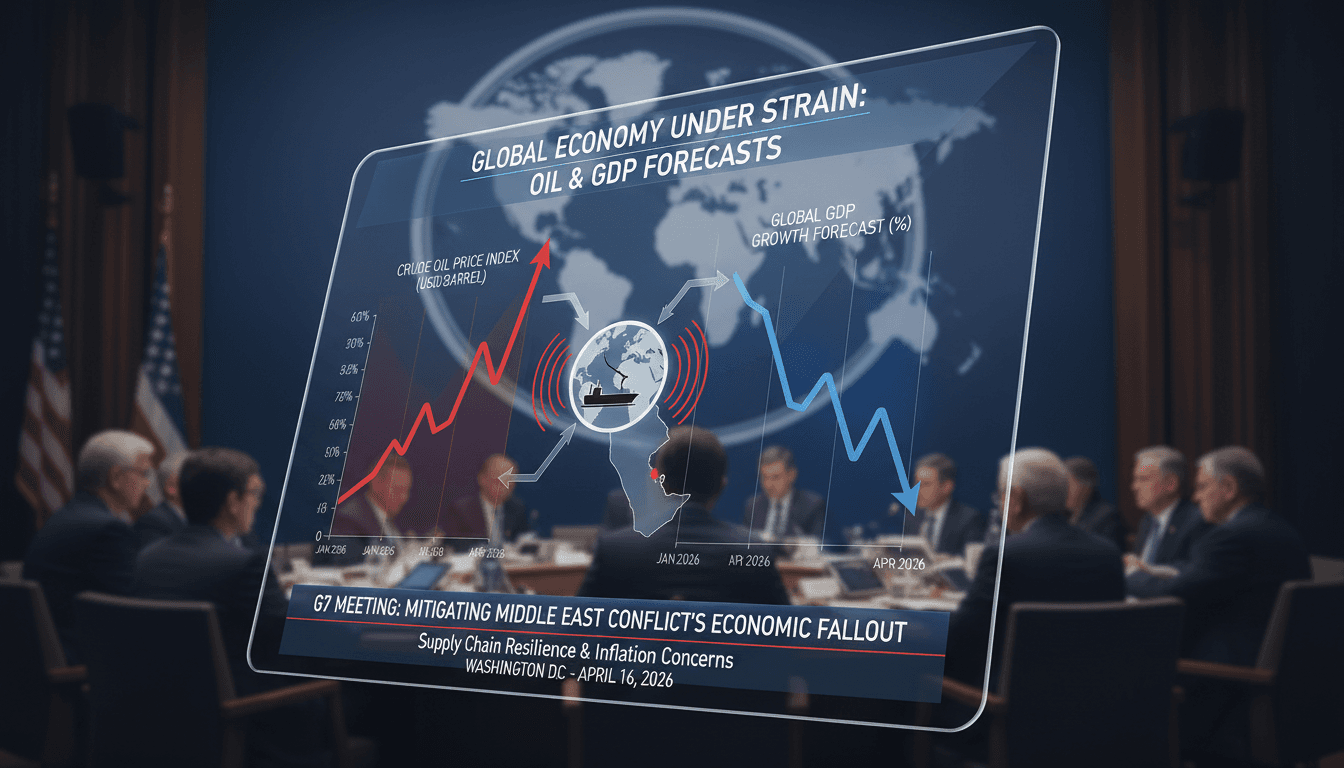 G7 Finance Ministers Address Economic Impact of Middle East Conflict