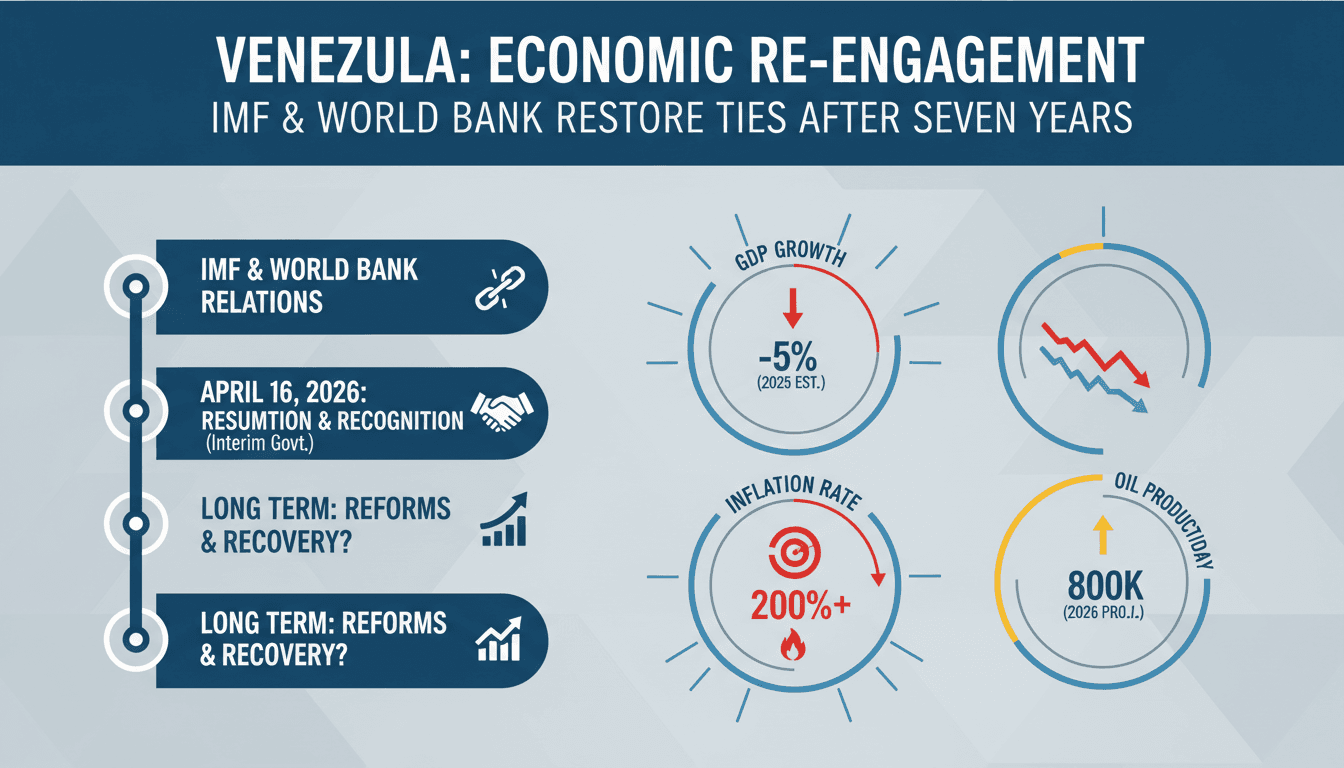 IMF and World Bank Restore Relations with Venezuela After Seven-Year Hiatus