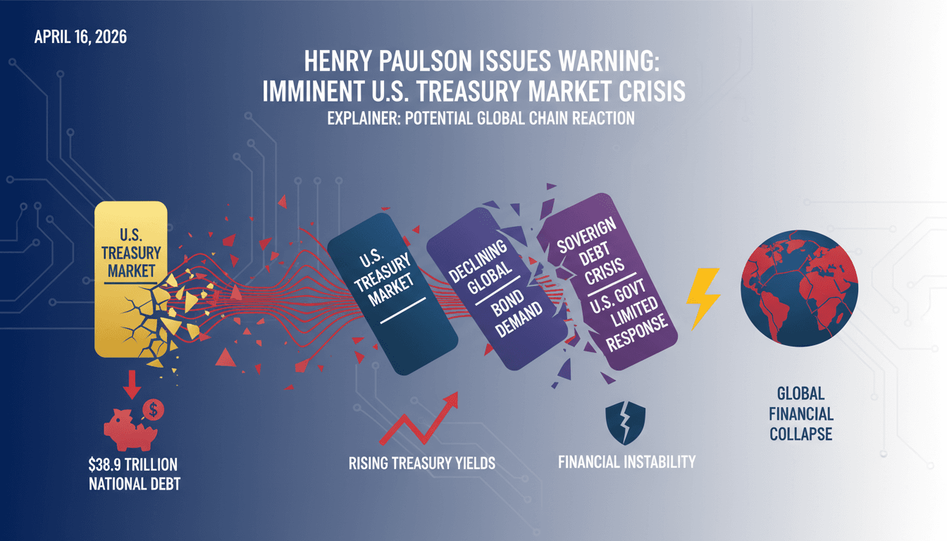 Henry Paulson Issues Warning of Imminent U.S. Treasury Market Crisis