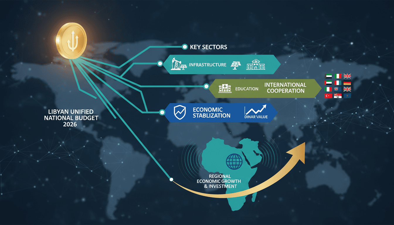 Libya Signs First Unified National Budget Since 2013 with International Support