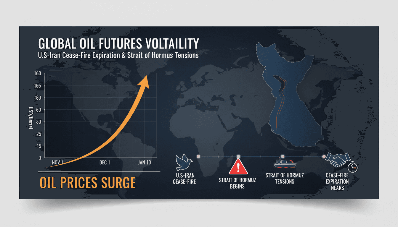 Oil Prices Surge as U.S.-Iran Cease-Fire Nears Expiration