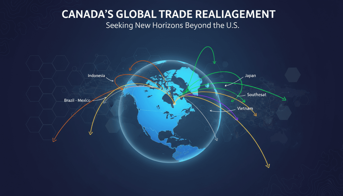 Canada shifts trade strategy to reduce reliance on the U.S.