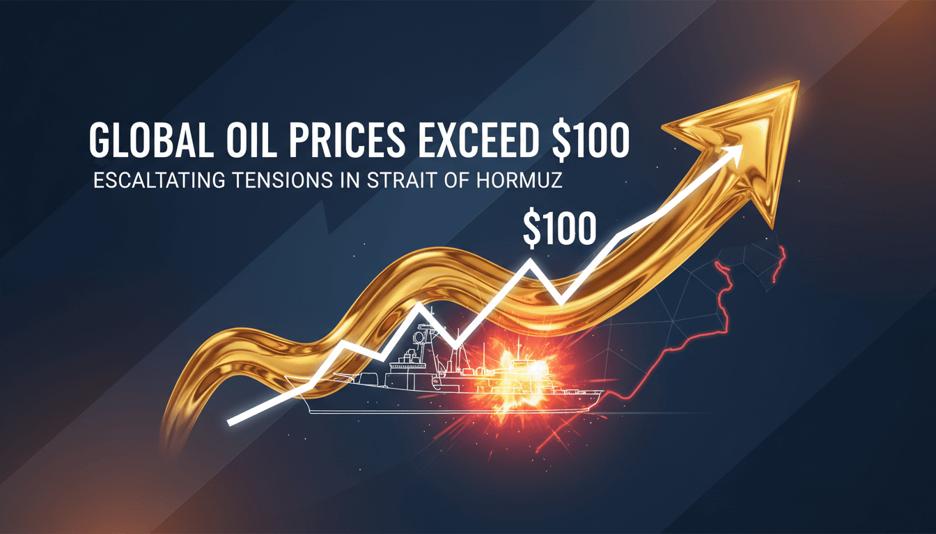 Surge in Global Oil Prices Exceeds $100 Amid Escalating Tensions in Strait of Hormuz